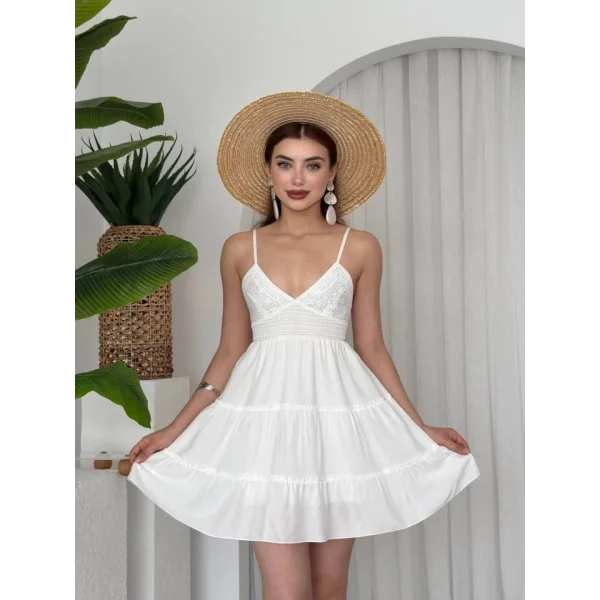 Nose İp Askılı Elbise