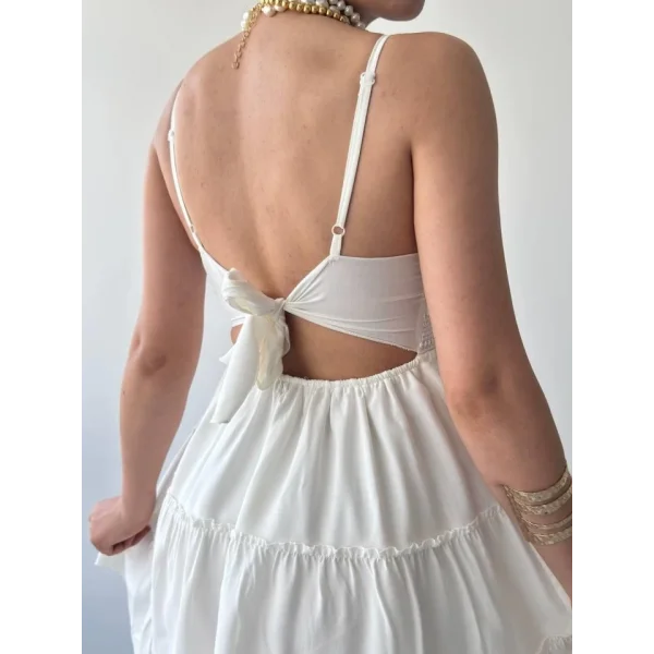 Nose İp Askılı Elbise