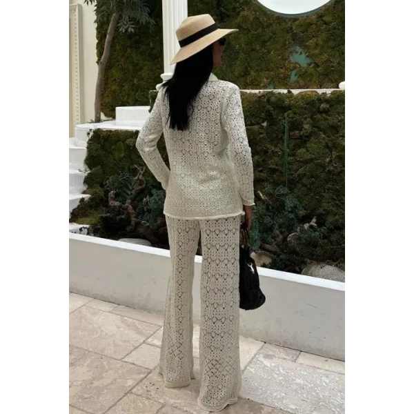 Odette Ajurlu Triko Pantolon Takım 9934