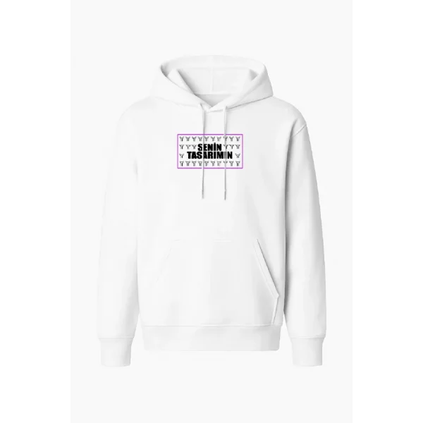 Ön 3 İplik Penye Içi Pamuk - Beyaz