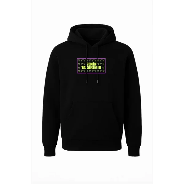 Ön 3 İplik Penye Içi Pamuk- Siyah