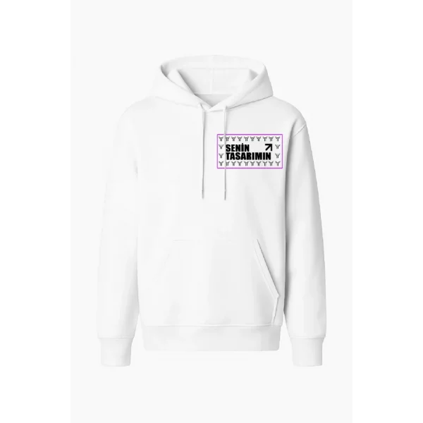 Ön Arka 3 İplik Penye Içi Pamuk - Beyaz