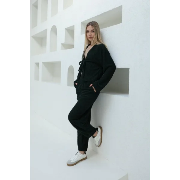 Önden Bağlamalı Takım  Haki