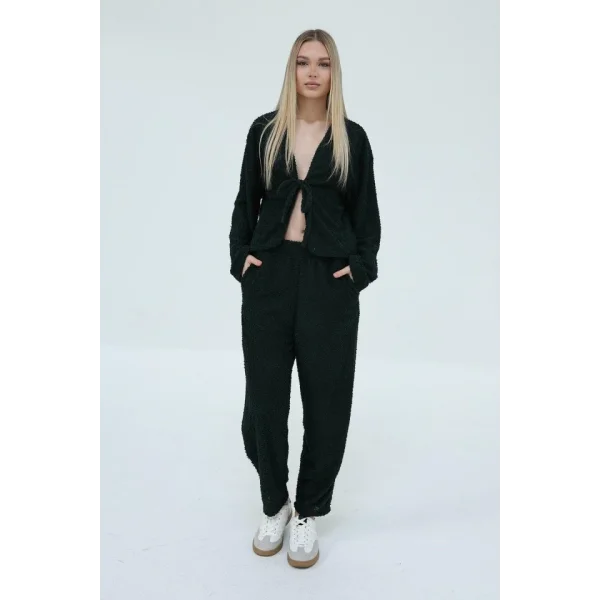 Önden Bağlamalı Takım  Haki