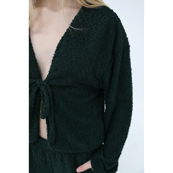 Önden Bağlamalı Takım  Haki