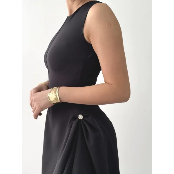 ore İnci Detaylı Elbise