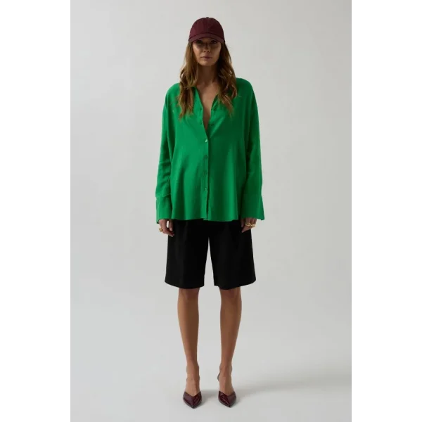 Oversize Keten Gömlek