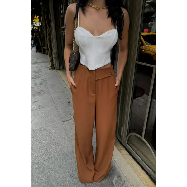 PAAZZO PANTOON  Kahverengi