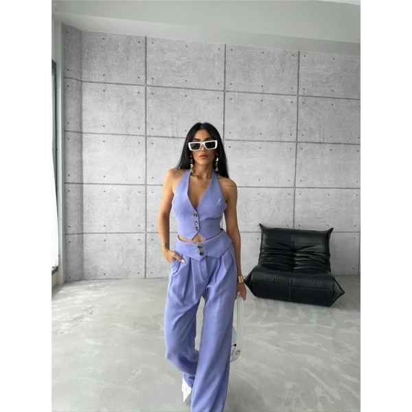 PANTOON KENDİNDEN KEER DETAYI  ila