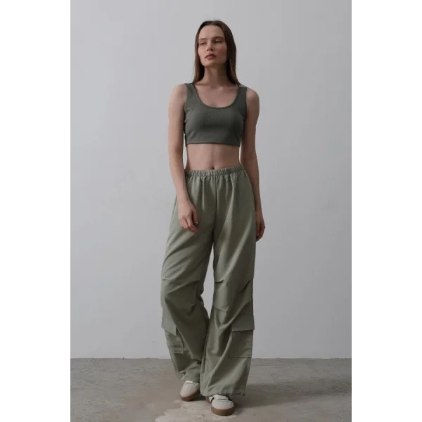 Paraşüt Cargo Pantolon - Haki