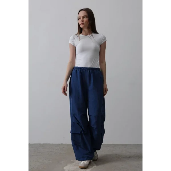 Paraşüt Cargo Pantolon - Lacivert