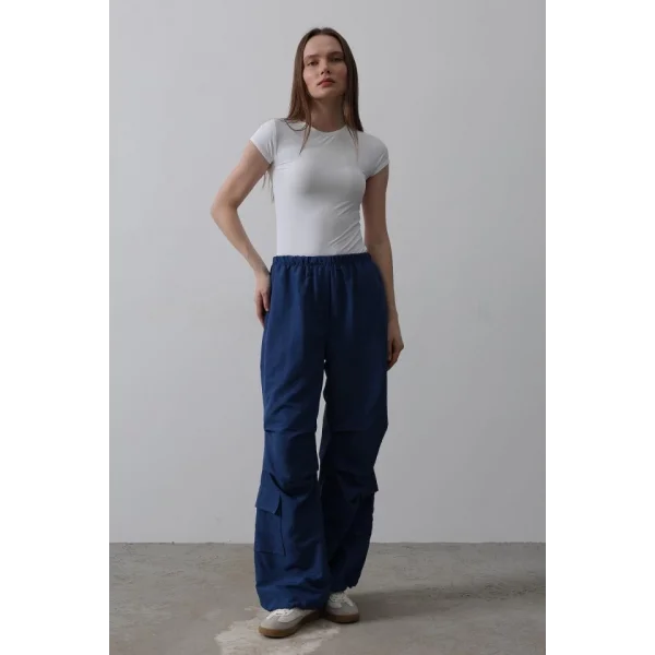 Paraşüt Cargo Pantolon - Lacivert