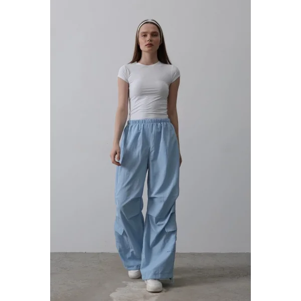 Paraşüt Cargo Pantolon - Mavi