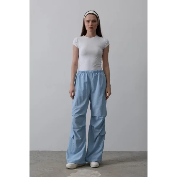 Paraşüt Cargo Pantolon - Mavi