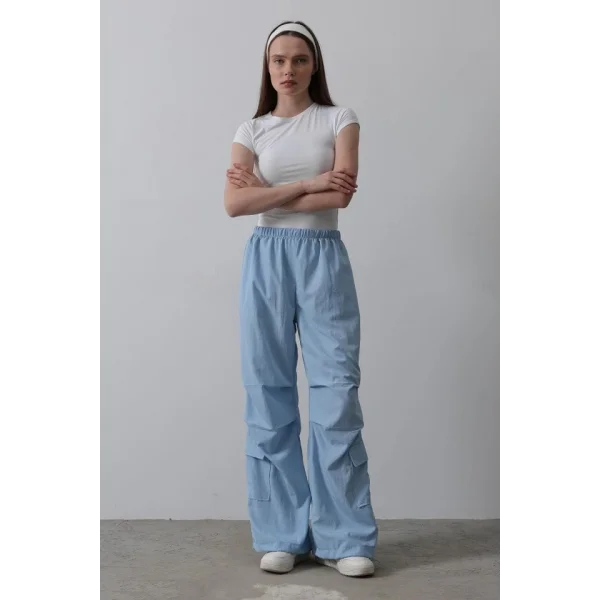 Paraşüt Cargo Pantolon - Mavi