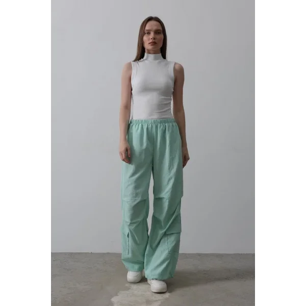Paraşüt Cargo Pantolon - Mint