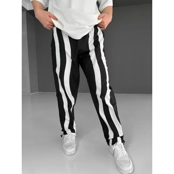 Paraşüt Kumaş Eşofman - Siyah