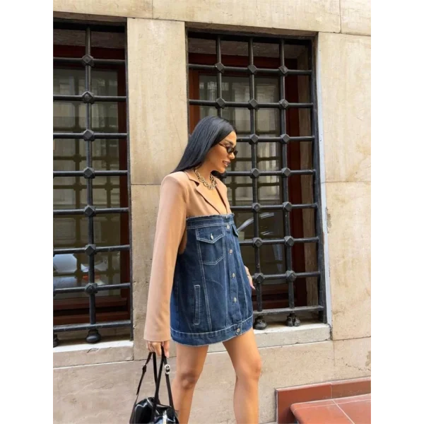 PARÇAI CEKET ÜT ATA  AT KOT  Kahverengi