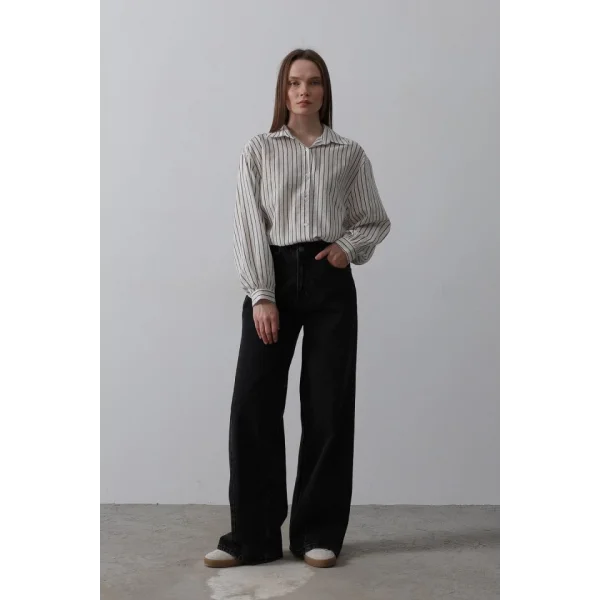 Parçalı alaş Denim  iyah