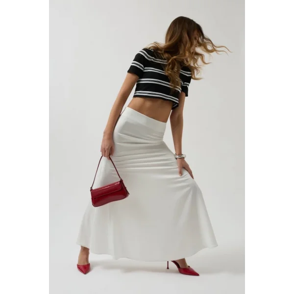 Polo Yaka Crop Thirt