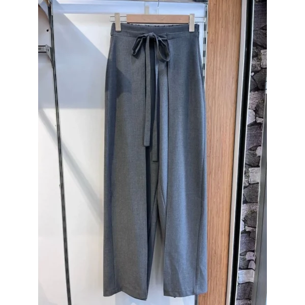 Poly Viscose Parça Detay Arka Lasti̇kli̇ Önü Bağlamali Pantolon