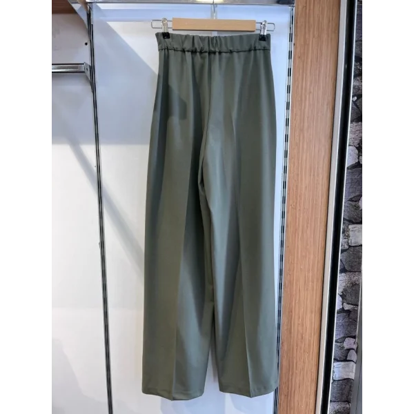 Poly Viscose Parça Detay Arka Lasti̇kli̇ Önü Bağlamali Pantolon