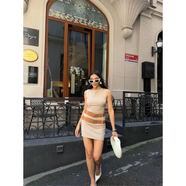 POYVİCON ÇİFT KEER DETAYI EBİE  Bej