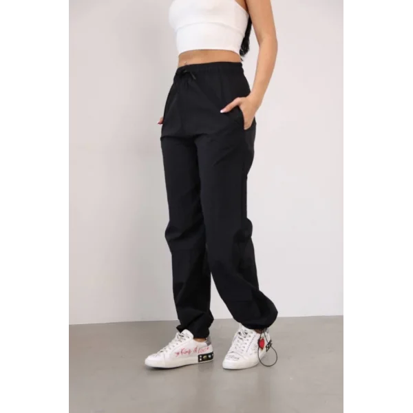 Praşut Kumaş Paça Cepli Baggy Eşofman  iyah