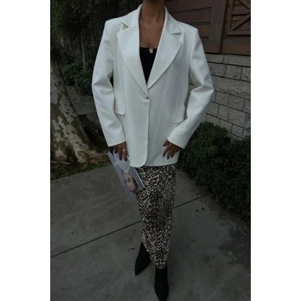 Premium Kumaş Blazer Ceket 6118