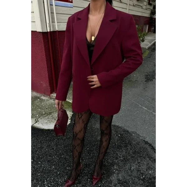 Premium Kumaş Blazer Ceket 6118