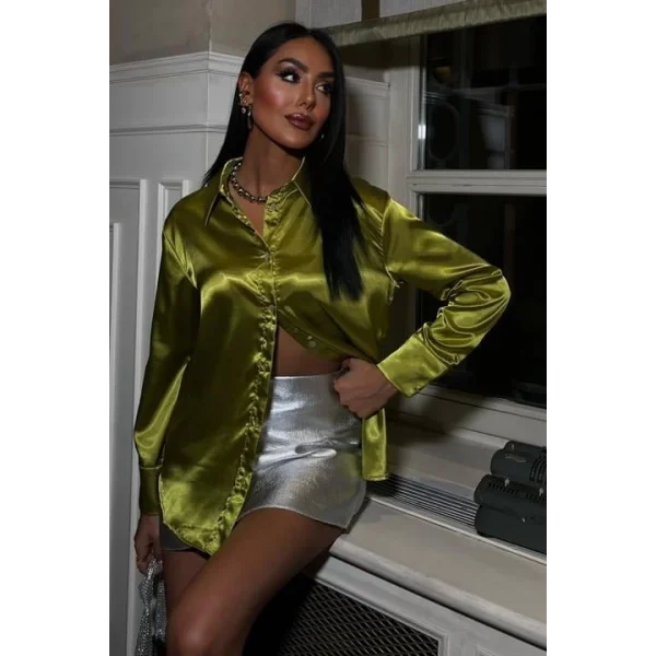 Premium Saten Gömlek 3438