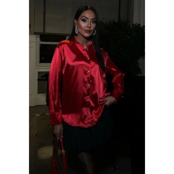 Premium Saten Gömlek 3438