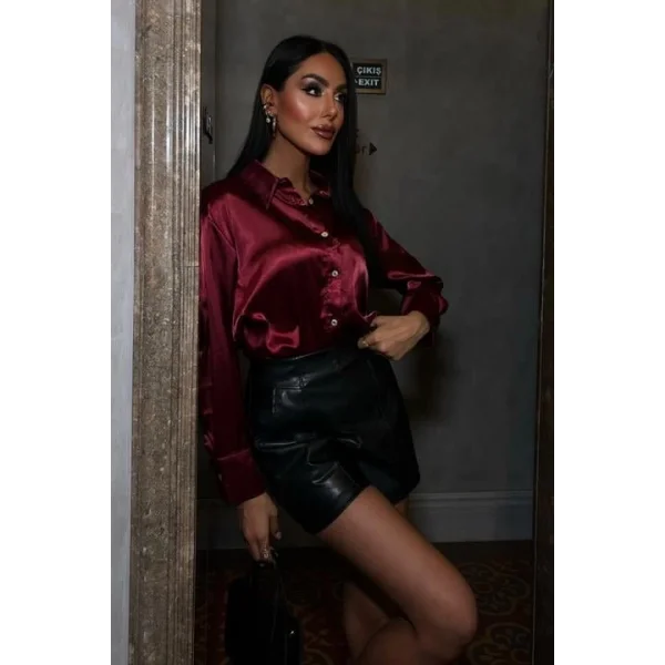 Premium Saten Gömlek 3438