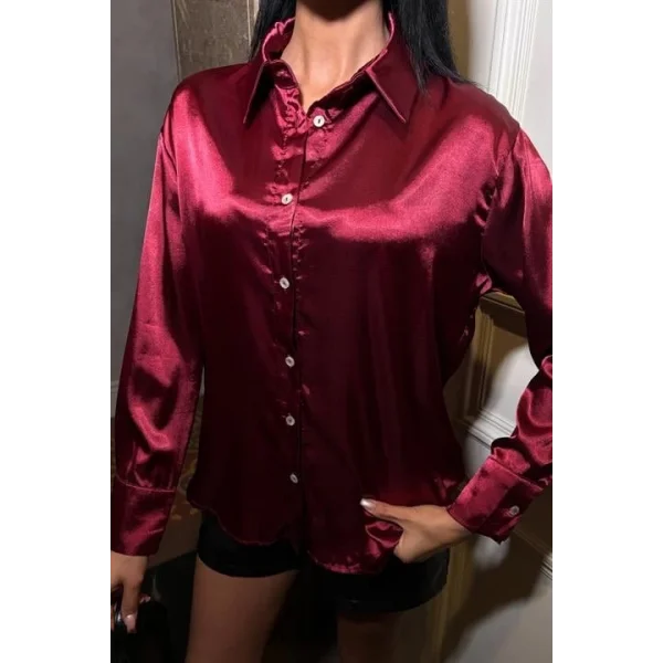 Premium Saten Gömlek 3438