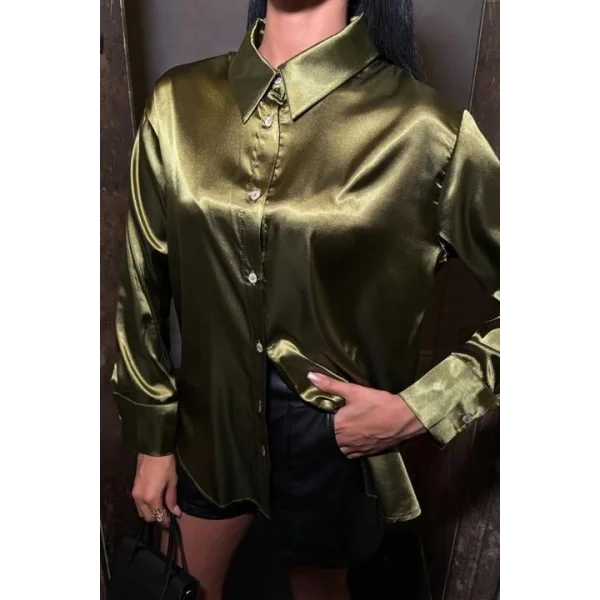 Premium Saten Gömlek 3438