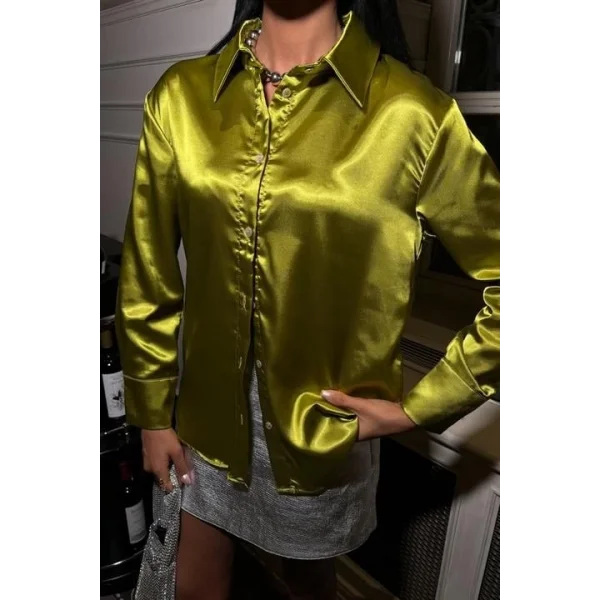 Premium Saten Gömlek 3438