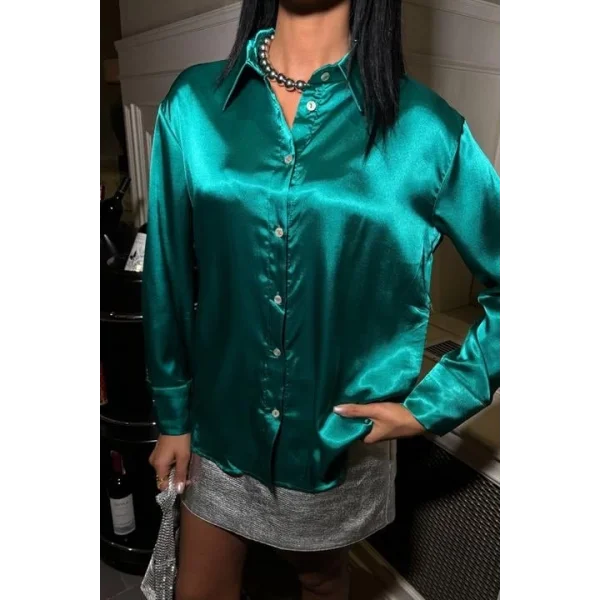 Premium Saten Gömlek 3438