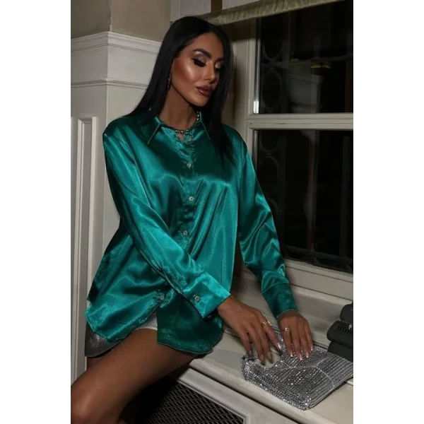 Premium Saten Gömlek 3438