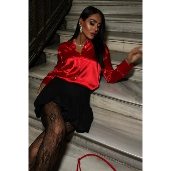 Premium Saten Gömlek 3438