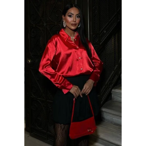 Premium Saten Gömlek 3438