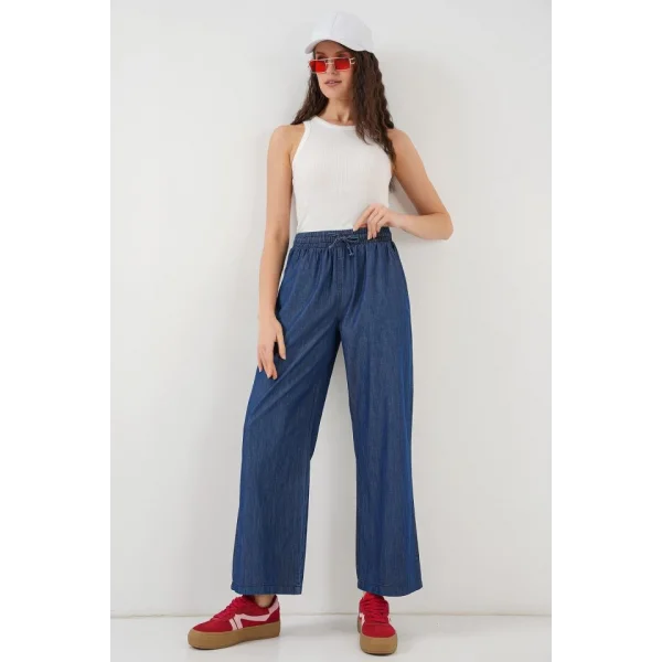 Rahat Kalıp Kot Pantolon 6707  Lacivert