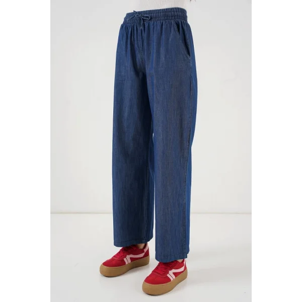 Rahat Kalıp Kot Pantolon 6707  Lacivert