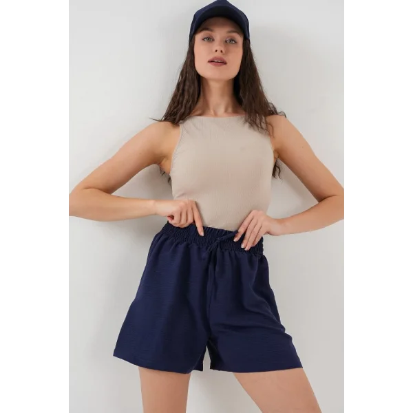 Rahat Kalıp Şort 5327  Lacivert