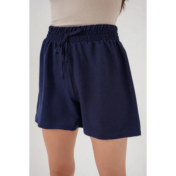 Rahat Kalıp Şort 5327  Lacivert