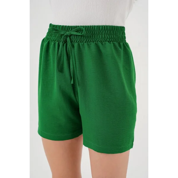 Rahat Kalıp Şort 5327  Yeşil