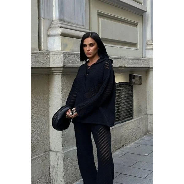 Robin Ajurlu Kapşon Detay Takım 9889