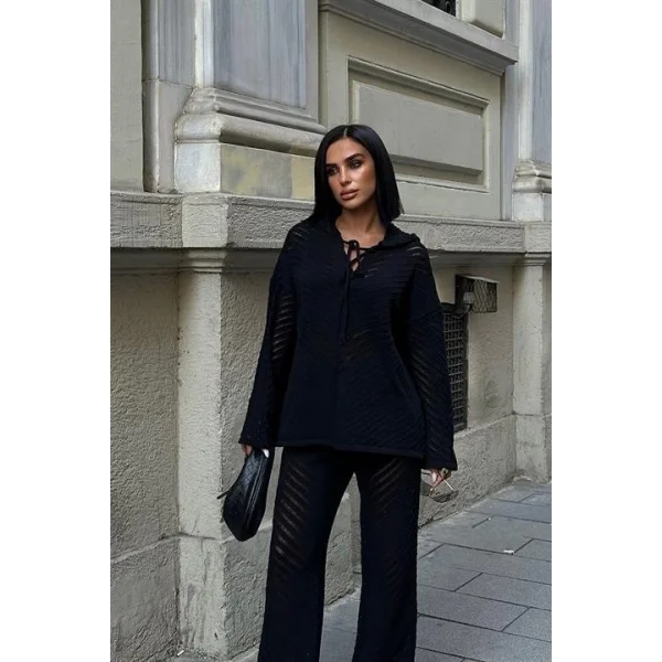 Robin Ajurlu Kapşon Detay Takım 9889