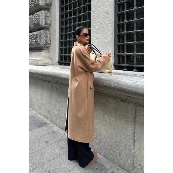 Rossie Uzun Kaşe Kaban 7061