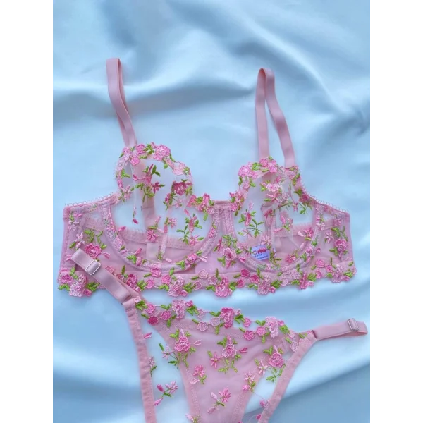 Sakura Brode Sütyen Takım