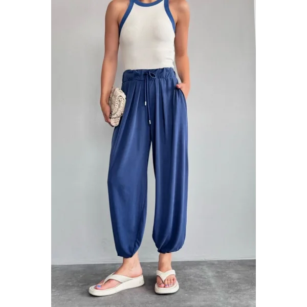 Şalvar Pantolon  acivert